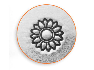 Sunflower metal stamp | Jewellery Supplies Australia