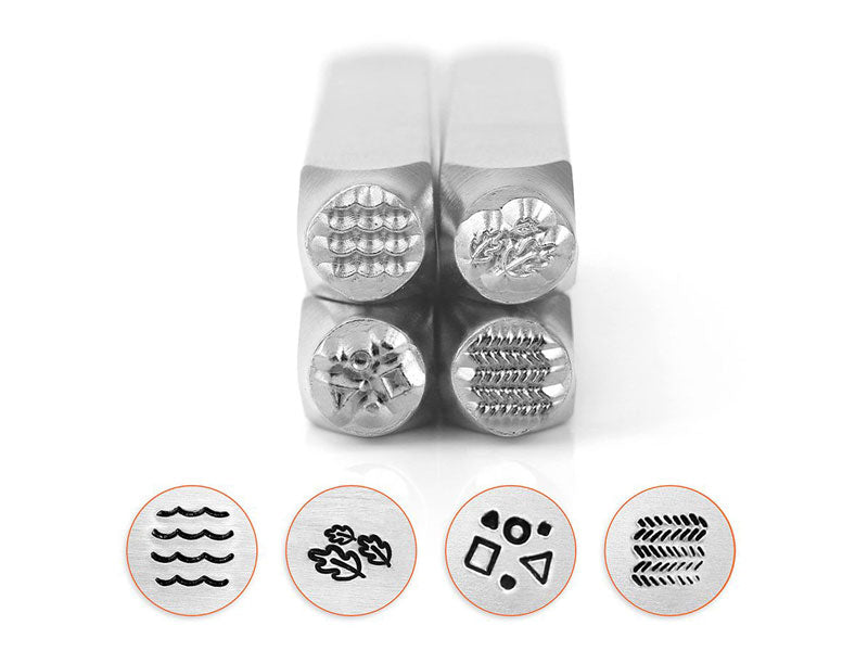 ImpressArt Texture Stamp Pack - Series 4 | Metal stamping