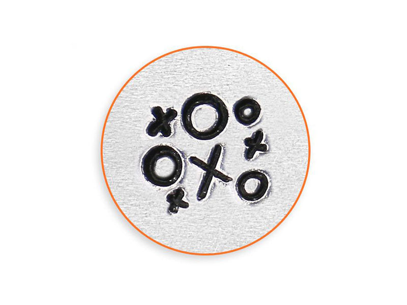 ImpressArt X & O metal stamp | hand stamped