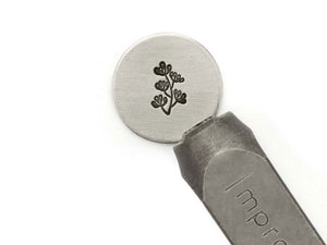 ImpressArt Sprig 2 Metal Stamp | Jewelry Supplies