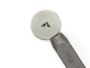 Mountain design metal stamp | Jewellery supplies