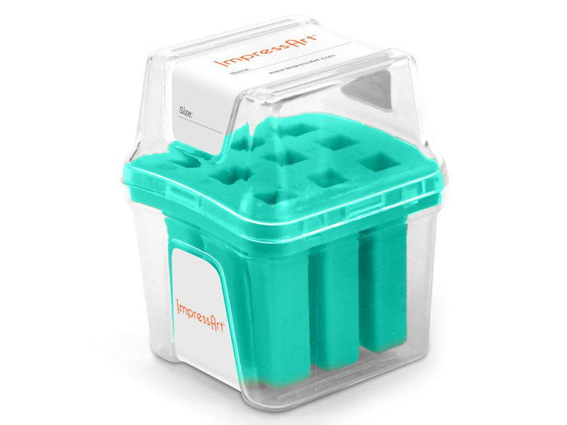 ImpressArt Number Storage Cases - Teal 3mm